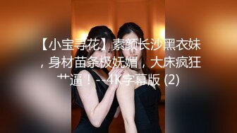 【小宝寻花】素颜长沙黑衣妹，身材苗条极妩媚，大床疯狂艹逼！--4K字幕版 (2)