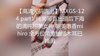  【高清无码流出】MXGS-124 part1 纯美写真出道后下海的清纯甜美女神 朝美惠香mihiro 全方位角度抽插木耳已操黑