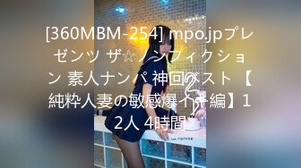 [360MBM-254] mpo.jpプレゼンツ ザ☆ノンフィクション 素人ナンパ 神回ベスト 【純粋人妻の敏感爆イキ編】12人 4時間