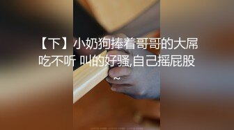 【下】小奶狗捧着哥哥的大屌吃不听 叫的好骚,自己摇屁股～