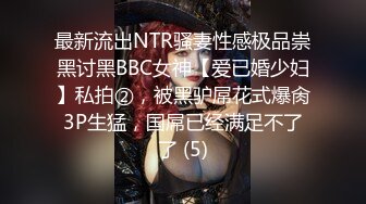 最新流出NTR骚妻性感极品崇黑讨黑BBC女神【爱已婚少妇】私拍②，被黑驴屌花式爆肏3P生猛，国屌已经满足不了了 (5)