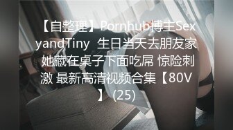 【自整理】Pornhub博主SexyandTiny  生日当天去朋友家 她藏在桌子下面吃屌 惊险刺激 最新高清视频合集【80V】 (25)