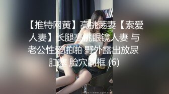 【推特网黄】高挑荡妻【索爱人妻】长腿高挑眼镜人妻 与老公性爱啪啪 野外露出放尿 肛塞 脸穴同框 (6)